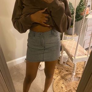 Forever 21 Gingham Skirt